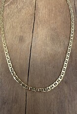 Chan Luu Chan Luu Flat Anchor Link Necklace NG-14543 GP
