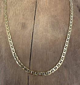 Chan Luu Chan Luu Flat Anchor Link Necklace NG-14543 GP