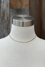 Chan Luu Chan Luu Flat Anchor Link Necklace NG-14543 GP