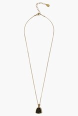 Chan Luu Chan Luu Black Obsidian Buddha Necklace NG-15379 GP