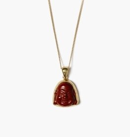 Chan Luu Chan Luu Red Jasper Buddha Necklace NG-15379 GP
