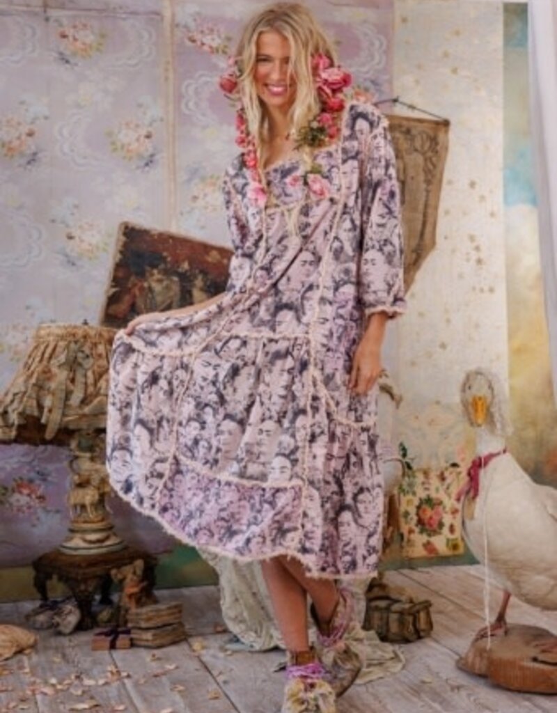 Magnolia Pearl Magnolia Pearl Mural Frida Helenia Dress 1337 Self Portrait*