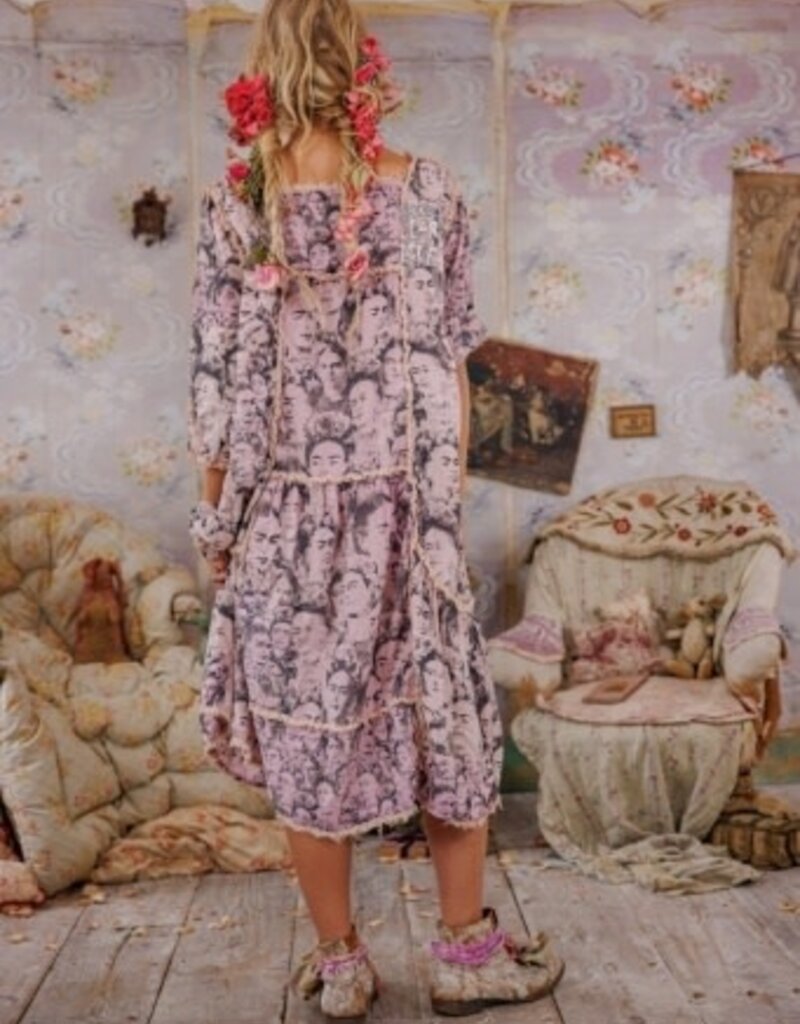 Magnolia Pearl Magnolia Pearl Mural Frida Helenia Dress 1337 Self Portrait*