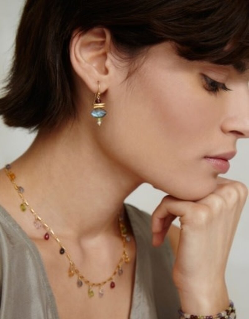 Chan Luu Chan Luu 18K GV EG-5694 gar, per, lab, fw pearl