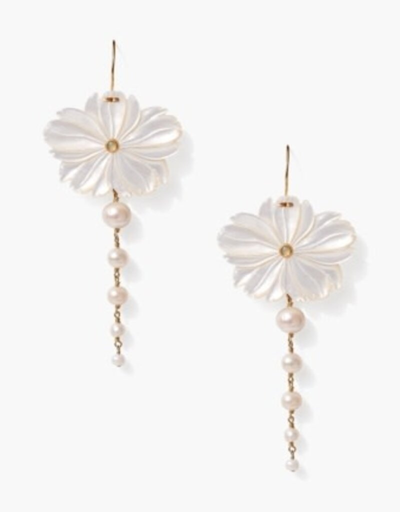 Chan Luu Chan Luu Magnolia Earrings EG-5595LQ 18k GP