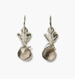 Chan Luu Chan Luu Frog Drop Earrings Smoky Quartz ES-5847