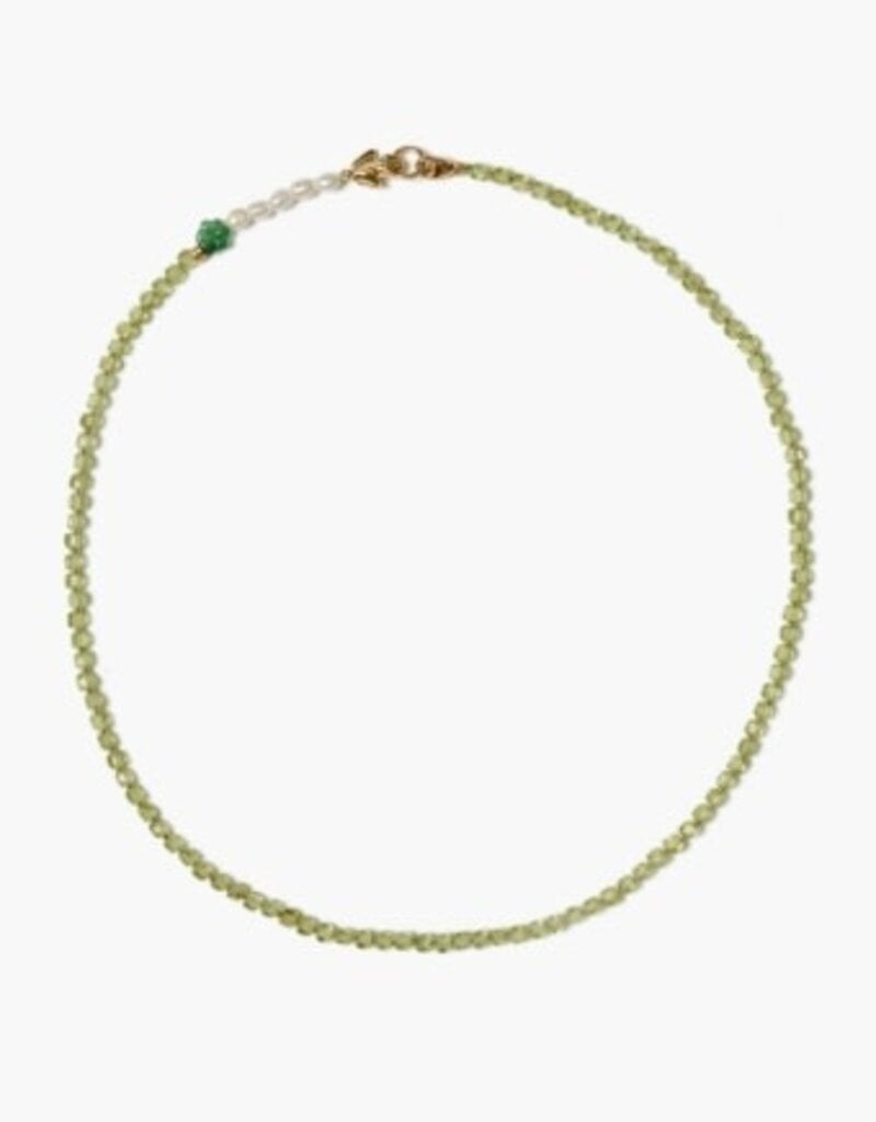 Chan Luu Chan Luu Lottie Necklace Peridot NG-15323 18K GP