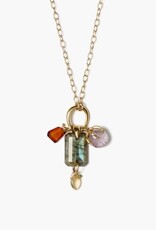 Chan Luu Chan Luu Alessia Necklace Multi NG-15356LQ 18K GP