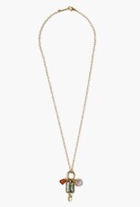 Chan Luu Chan Luu Alessia Necklace Multi NG-15356LQ 18K GP
