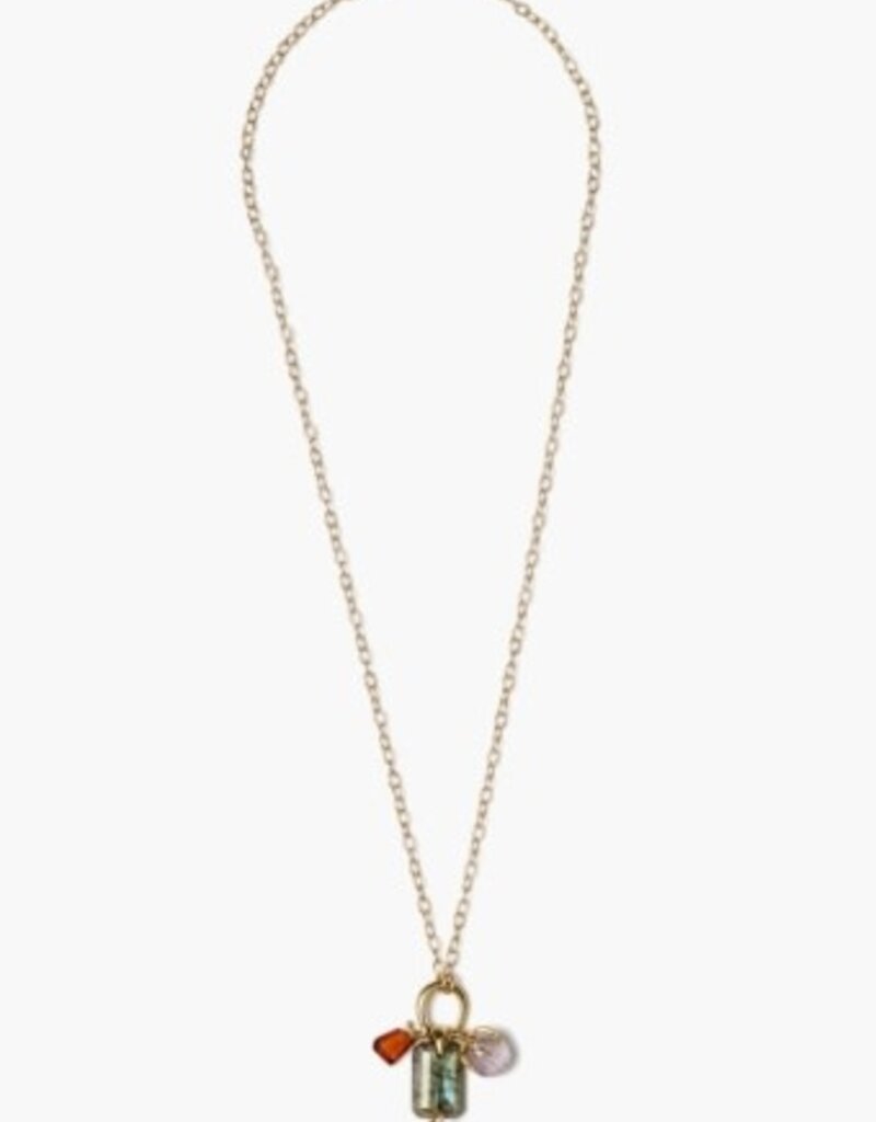 Chan Luu Chan Luu Alessia Necklace Multi NG-15356LQ 18K GP