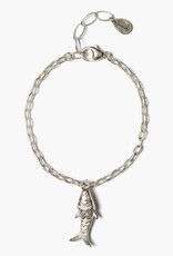 Chan Luu Chan Luu Fish Bracelet Silver BS-6362