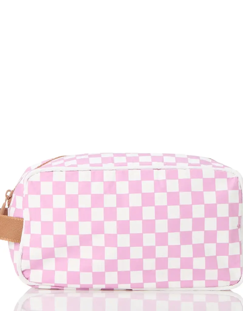 Aloha Collection Aloha Collection Petite Check INV Dopp Kit Petal