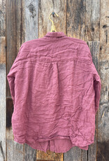 CP Shades CP Shades Joss Linen Shirt 1225-3 Raisin