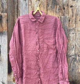CP Shades CP Shades Joss Linen Shirt 1225-3 Raisin