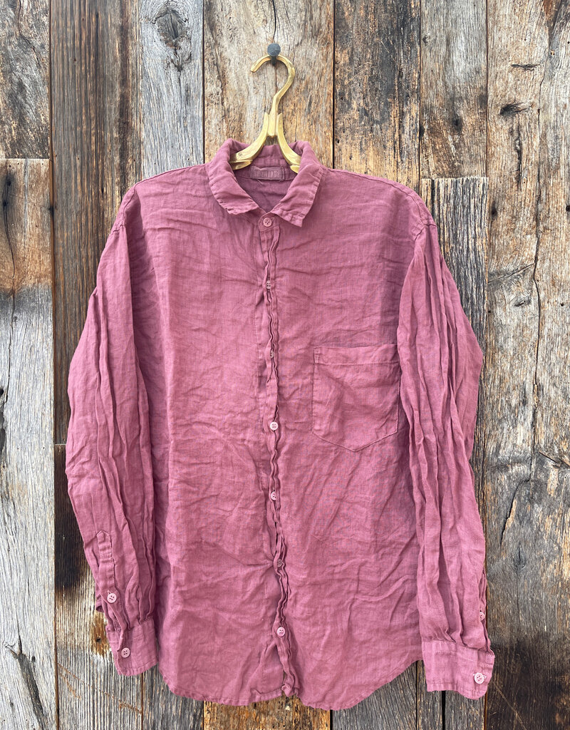 CP Shades CP Shades Joss Linen Shirt 1225-3 Raisin
