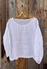 CP Shades CP Shades Mena Linen Shirt 1371-3 White