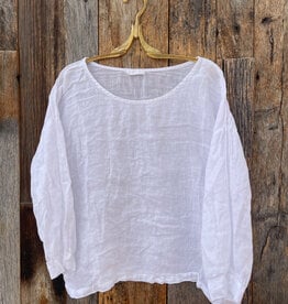 CP Shades CP Shades Mena Linen Shirt 1371-3 White