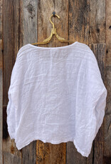 CP Shades CP Shades Mena Linen Shirt 1371-3 White