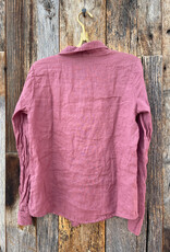CP Shades CP Shades Romy Solid Linen Shirt 1012-3 Raisin