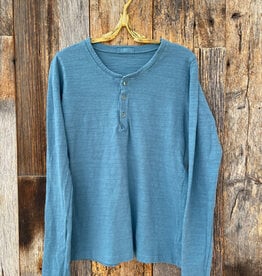 CP Shades CP Shades Selma Cotton Henley W260-262K Lagoon