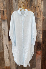 CP Shades CP Shades Kira Linen Shirt Dress 4944-6 Seaglass