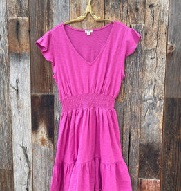 Dylan Dylan Day Dress Bold Berry