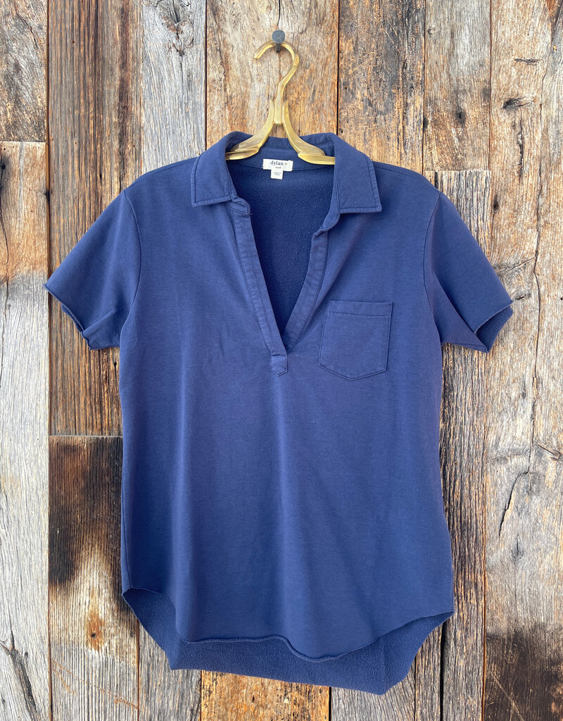 Dylan Dylan Sara S/S Polo Navy