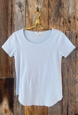Dylan Dylan S/S Jude Rib Top Sky
