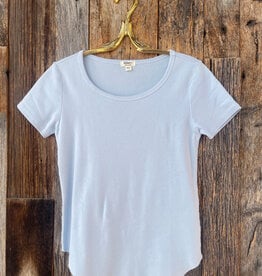 Dylan Dylan S/S Jude Rib Top Sky
