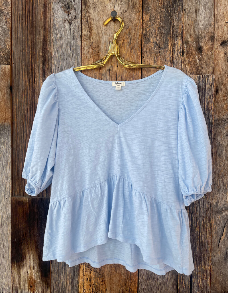 Dylan Dylan Gemma Blouse Sky