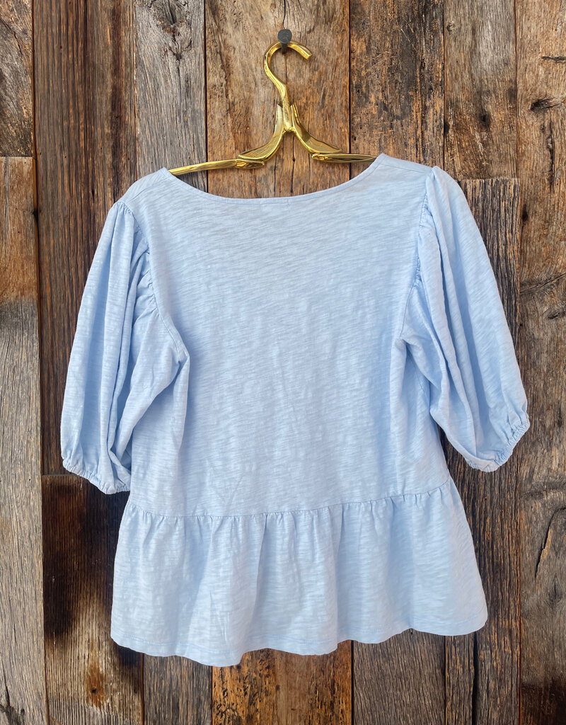 Dylan Dylan Gemma Blouse Sky