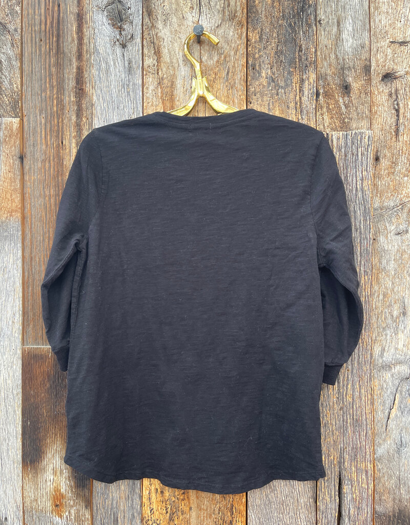 Dylan Dylan Julia Knit Top Black