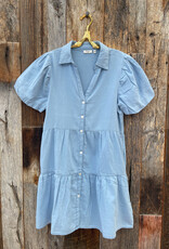 Dylan Dylan Parker Dress Denim