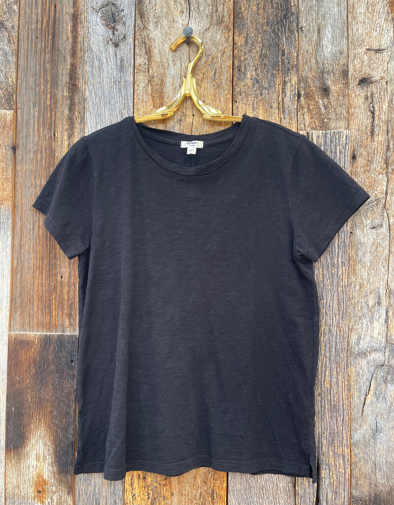 Dylan Dylan Mid-Rise Crew Black