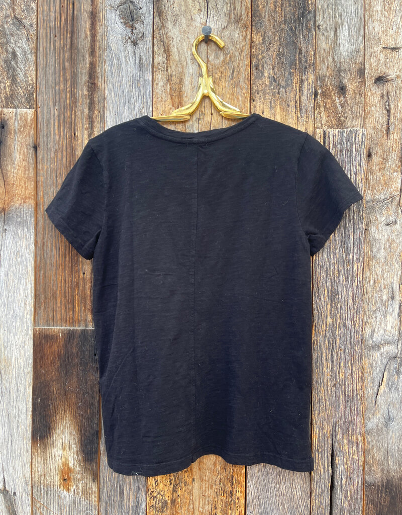 Dylan Dylan Mid-Rise Crew Black