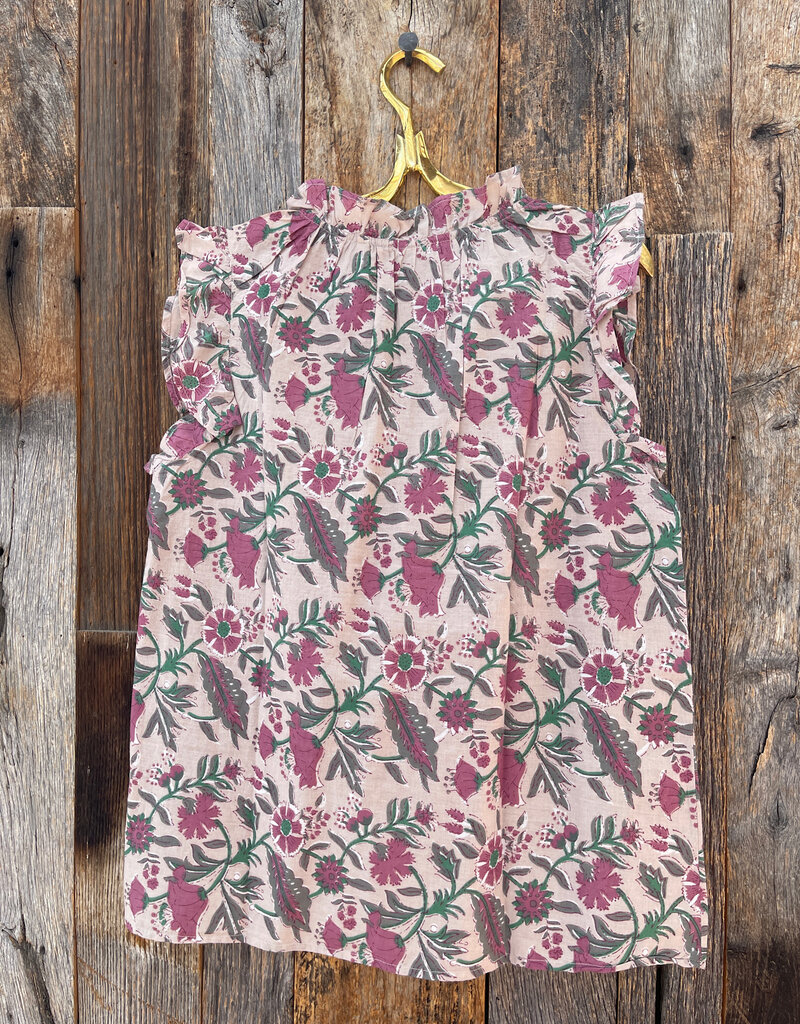 Dylan Dylan Bella Blouse Berry
