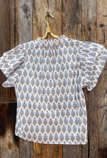 Dylan Dylan Mira Top Blue