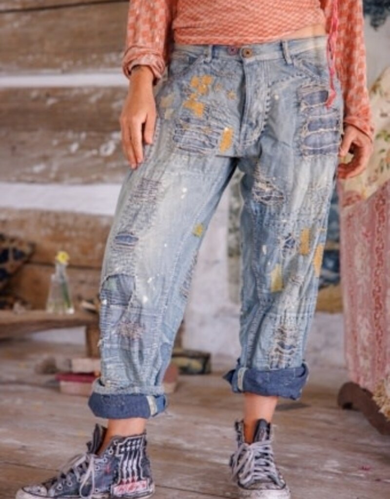 Magnolia Pearl Magnolia Pearl Porter Demin Pants 884 Washed Indigo