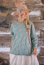 Magnolia Pearl Magnolia Pearl Little Star Hermosa Sweatshirt Top 2421 Garden Sage