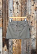 Dylan Dylan Peyton Skirt Soft Olive