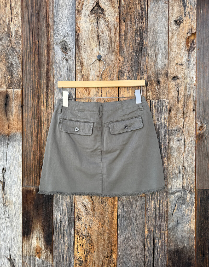 Dylan Dylan Peyton Skirt Soft Olive