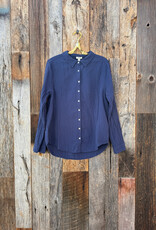 Dylan Dylan L/S Taylor Shirt Navy