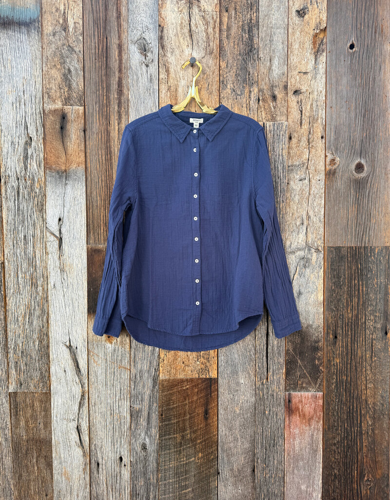 Dylan Dylan L/S Taylor Shirt Navy
