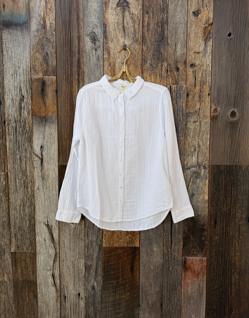 Dylan Dylan L/S Taylor Shirt White