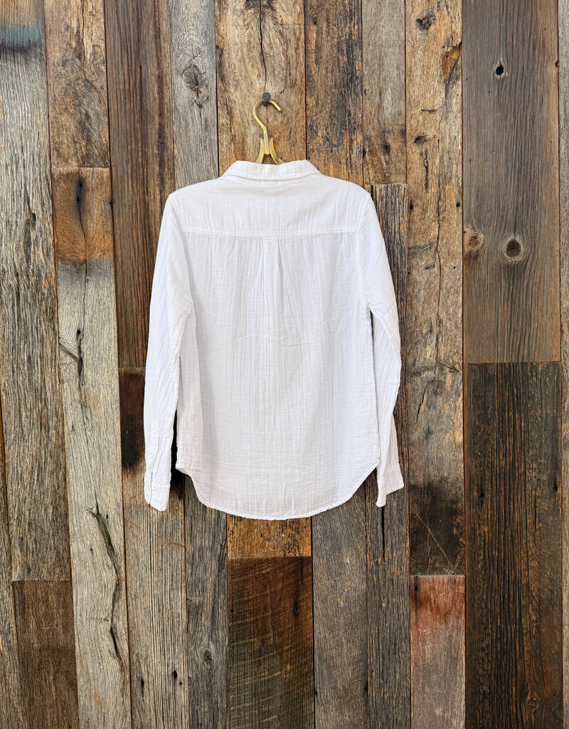 Dylan Dylan L/S Taylor Shirt White