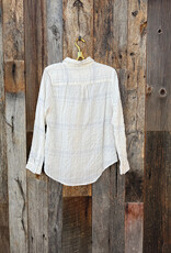Dylan Dylan 1 Pocket Plaid Shirt Nat/Sky