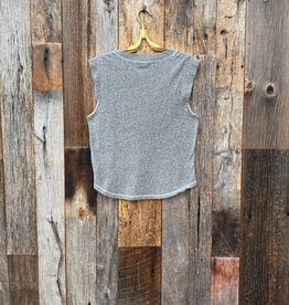 Project Social T Project Social T Rue V-Neck Tank Heather Grey