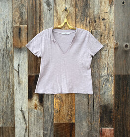 Project Social T Project Social T Plata Notched Tee Violet