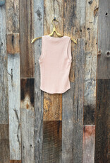 Project Social T Project Social T Suki Scoop Neck Rib Tank Peach
