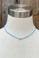 Margaret Solow Margaret Solow Turquoise Beaded 17" DV-TQB/18